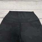 Alo Yoga High Waist Camp Vapor Leggings Black Green Camouflage Athletic Pants XS Photo 6