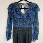 Three Floor  LACE DETAILED JUMPSUIT IN BLACK size 4 Photo 1