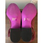 Burgundy Suede Boots Studded Slouch Moto Ankle Women's Size 7M Twiggy London EUC Red Photo 6