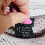 Lafayette 148 New York Fine Gauge Merino Wool Blush Crewneck Sweater Size M Gray Size M Photo 5