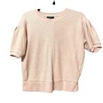 J.Crew Peach Puff Short Sleeve Sweater Womens XXS Boxy Fit Fall Preppy Crew Neck Photo 0