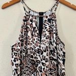 🦋 Animal Print Halter Wide Leg Jumpsuit Medium Photo 1