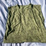 Aerie  dolman sleeve floral oversized sage green shirt  Photo 0