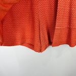 CAbi  Matchmaker Skort Womens 2 Orange Geometric Print Preppy Vacation Coastal Photo 4