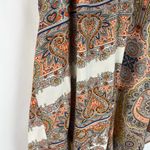 Fifteen Twenty Multicolored Paisley Black Contrast Strap Longline Tank Top Small Photo 1