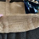 Draper James Two Strap Straw Purse with Removable Silky Navy Floral Tie Photo 10