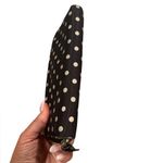 Kate Spade Neda Blake Avenue Polka Dot Continental Zip Black Wallet Photo 2