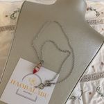 Handmade Red high heel necklace Photo 3
