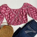 Show Me Your Mumu Paisley Crop Top Photo 2