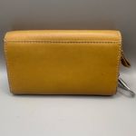 Coach VTG  Leatherware Wallet Cardholder Tan Zip Trifold Carabiner  Y2K Photo 1