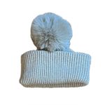 Steve Madden Light Brown Pom Pom Beanie Photo 2