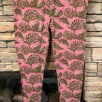Bcg ‎ leggings - pink - tropical design Photo 0