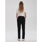 Varley  Small Black Perrie Tapered Trouser Ribbed 26" Inseam Stretchy Comfortable Photo 2