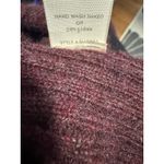 Naked Cashmere 100% Cashmere Ribbed Turtleneck Sweater – Plum Burgundy – Size L Size L Photo 4