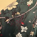 Chico's Chico’s Floral‎ Tie-Sleeve Jacket green purple size 1 Photo 3