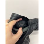 Wild Pair  Chunky Heel Platform Booties Black Size 9.5 Sock Like Fit Block Heel Photo 6