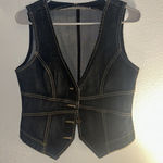 Hot Kiss  Vest Jean Jacket Photo 0