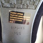 Birdies  Phoebe Black Velvet Faux Fur Lining Mule Goth Preppy Luxury Flats 10.5 Photo 5