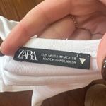 ZARA  White Baby T Shirt Photo 2