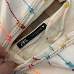 ZARA Colorful Multicolor Dotted V-Neck Mini Dress Romper Photo 6