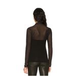Generation Love Manda Mesh Top – NWT XS Black Sample Photo 4