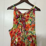 Natural Life  Halle Halter Maxi Dress Floral Boho  Size M Photo 4