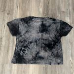 Bailey blue  Black and Gray Tie-Dye Short Sleeve Tee Photo 1