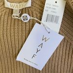 WAYF Culver Turtleneck Long Sleeve Sweater Dress in Camel Size XS NWT Photo 7