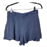 Thakoon 100% silk blue pleated shorts sz 4 Photo 1