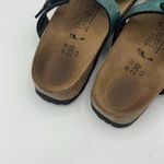 Birkenstock birkis sylt birko flor turquoise sandal Photo 1