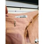 EN SAISON Dusty Pink Linen Style Front Zipper Macey Trousers Pants Size Small Photo 8