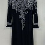 London Times Black / White Dress Sz 10 Photo 0