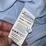 Milano Italy Sky Blue Jersey Chiffon Top size Medium Photo 6
