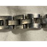 Fossil F2 Womens Silver Tone Blue Dial Rectangle Bracelet Wrist Watch ES-9387 Photo 4