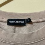 Pretty Little Thing Womens  Tan Michigan Print Sweatshirt Photo 2