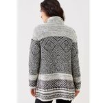 J. Jill Willow Fair Isle Wool Blend Cardigan Sweater Southwestern Black Size undefined Photo 8