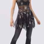 Urban Outfitters Sheer Mesh Mini Dress Photo 0