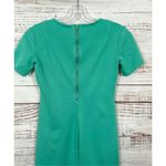 Aritizia Wilfred Crew Neck Short Sleeve Bodycon Mini Dress Green Size Small Photo 6