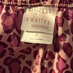 Gilligan O'Malley Women's S Satin‎ Pajama Pants Leopard Print Pink Girlie Y2K Photo 4