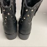 Route 66 , Women’s Black Studded Zipper Booties, Size 7, All Man made materials Photo 3