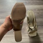 Open Edit  Kaia Knot Gold Platform Sandal 7.5 Women’s Metallic Chunky Heel Photo 4