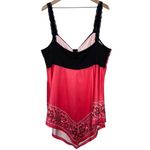 Hot Pink Paisley and Lace Lingerie Dress Cowgirl Hanker Chief Western Style Black Size 3X Photo 4