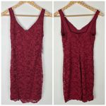AQUA NWT  Red Lace Dress Photo 1