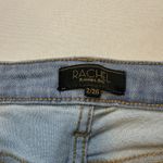 Rachel Zoe Rachel Roy Jeans Women's 2/26β Light Wash Distressed Straight Leg Denim Mid Rise Photo 5