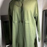 SheIn  Green Long Sleeve Dress with Relaxed Fit Photo 7