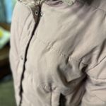 Large Puffer Dusty Rose Bomber Jacket Pink Photo 1