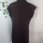 Lynn Richie Silver Brown Sleevless Sheath Dress Size M Photo 4