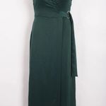 ZARA  green wrap jumpsuit with buckle Photo 3