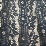 Speechless Navy Blue Lace Fit & Flare Office Siren Party Skater Overlay L NWT Photo 5