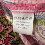 Hale Bob  Pink SIlk Floral Paisley Ruffle Double Breasted Romper‎ Size XS NWT Photo 7